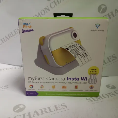 SEALED MYFIRST CAMERA INSTA WI