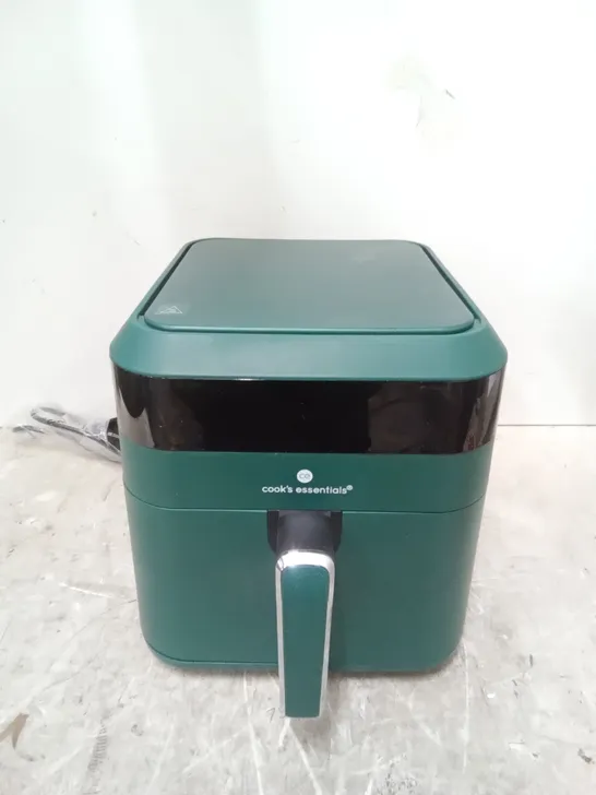 BOXED COOKS ESSENTIALS AIR FRYER - EMERALD