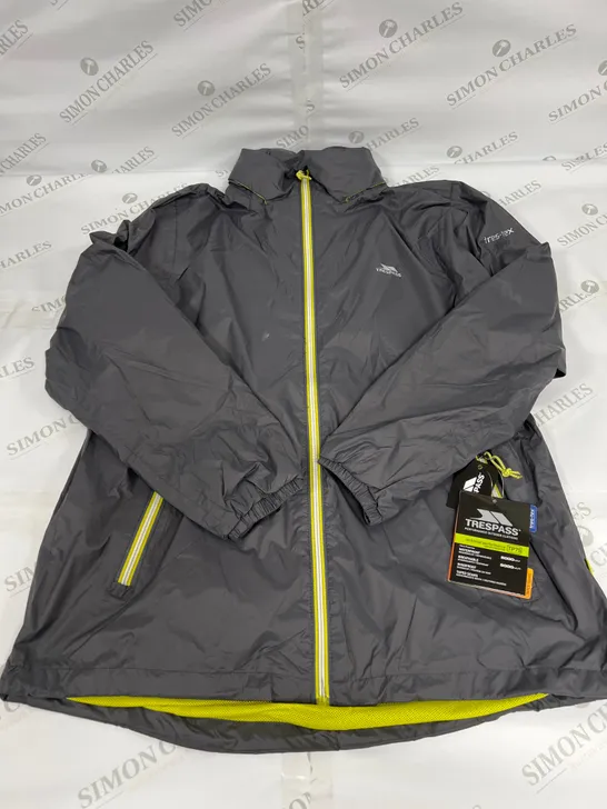 TRESPASS BRIAR JACKET IN CARBON SIZE XL