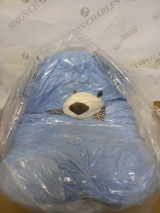 LOVELY STUFFED TEDDY BEAR BLUE