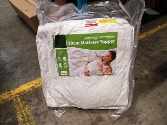 10CM SUPERKING MATTRESS TOPPER 