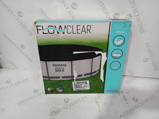 FLOWCLEAR STEEL PRO MAX 12' POOL COVER FAST SET  RRP £18