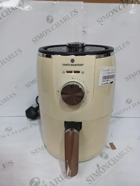 COOKS ESSENTIALS AIR FRYER YELLOW 