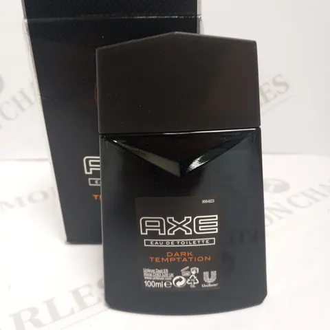 BRAND NEW BOXED AXE EAU DE TOILETTE DARK TEMPTATION 100ML