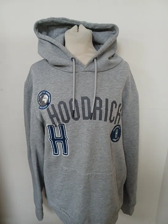 HOODICH SLOGAN HOODIE SIZE  L