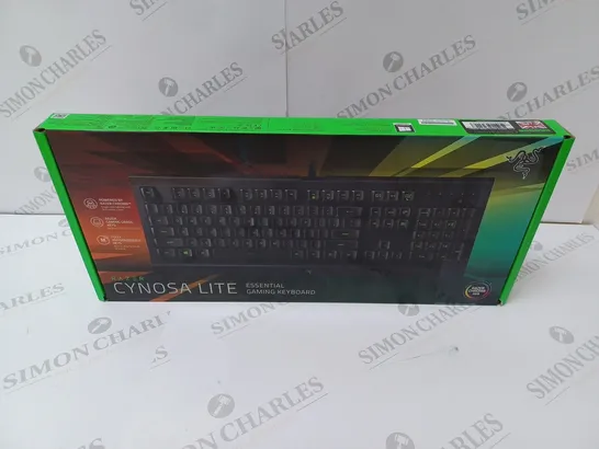 BRAND NEW BOXED RAZER CYNOSA LITE ESSENTIAL GAMING KEYBOARD