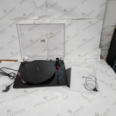 PRO-JECT AUDIO PRIMARY E TURNTABLE - BLACK