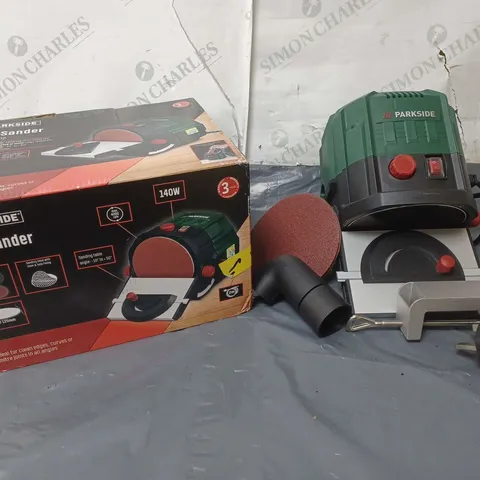 BOXED PARKSIDE DISC SANDER (PSTG 140 D2)