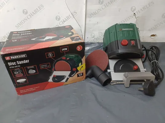 BOXED PARKSIDE DISC SANDER (PSTG 140 D2)