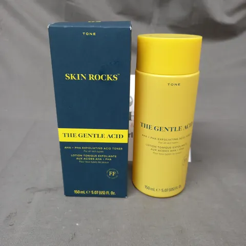 SKIN ROCKS THE GENTLE ACID EXFOLIATING TONER 150ML