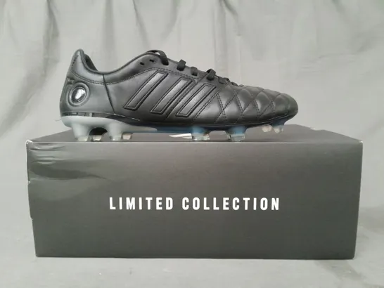 BOXED PAIR OF ADIDAS 11PRO FOOTBALL BOOTS IN BLACK UK SIZE 8.5