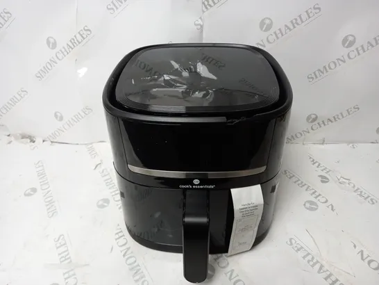 COOK'S ESSENTIALS 4L AIR FRYER BLACK