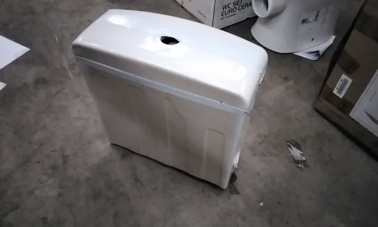 WHITE CERAMIC TOILET CISTERN 