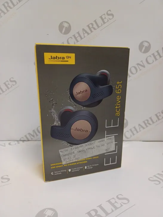 BOXED JABRA ELITE ACTIVE 65T EARBUDS