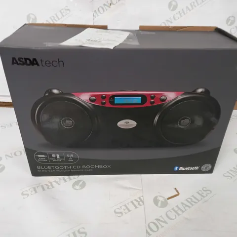 ASDA TECH BLUETOOTH CD BOOMBOX