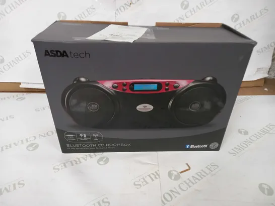 ASDA TECH BLUETOOTH CD BOOMBOX