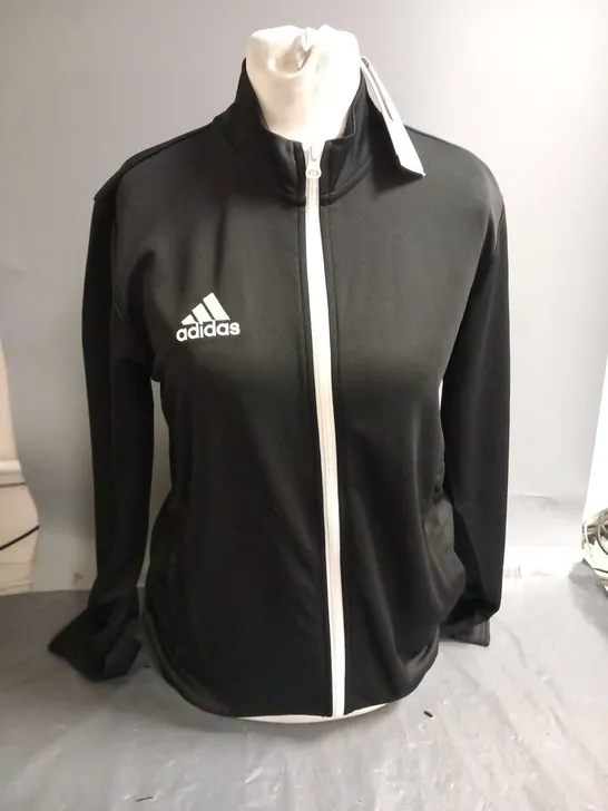 ADIDAS AEROREADY BLACK ZIP THROUGH JACKET SIZE S