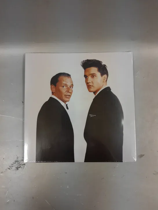 SEALED ELVIS PRESLEY & FRANK SINATRA WELCOME HOME ELVIS EXTENDED PLAY VINYL 