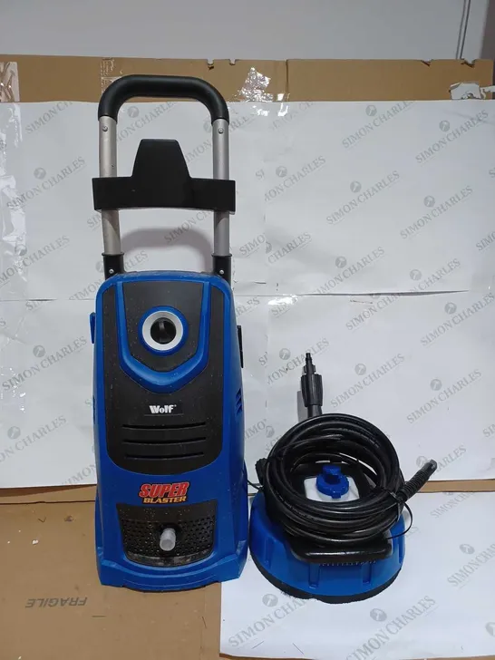 WOLF SUPER BLASTER PRESSURE WASHER BLUE