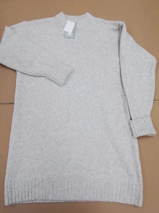 H&M LONGLINE JUMPER IN NATURAL - EUR S