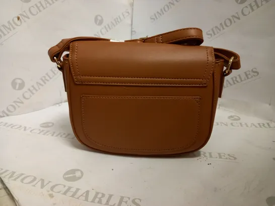 BROWN SIDE BAG + STRAP