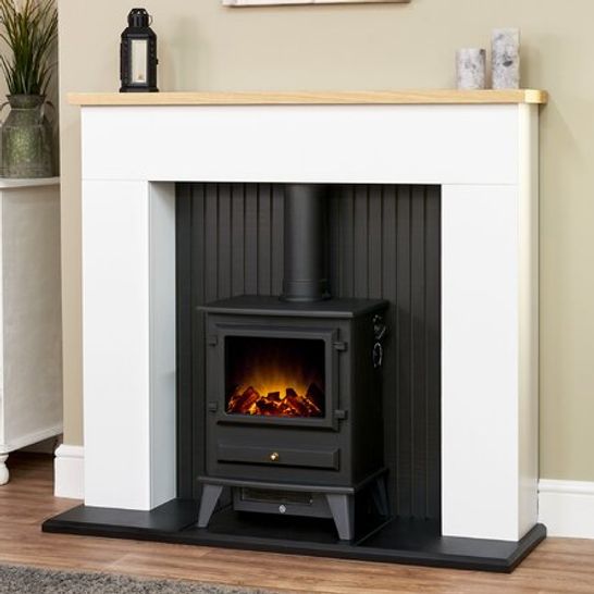 INNSBRUCK ELECTRIC FIRE SUITE ( 1/2BOXES)