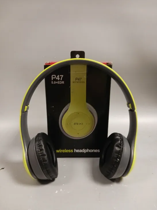 BOXED P47 5.0+EDR WIRELESS HEADPHONES 