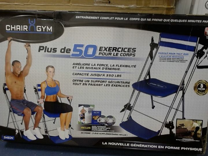 EXERCISE SYSTEM WITH TWISTER SEAT BLUE 3162236Simon Charles Auctioneers