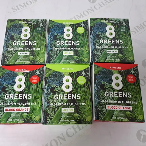 LOT OF 8 60 TABLET PACKS OF 8GREENS