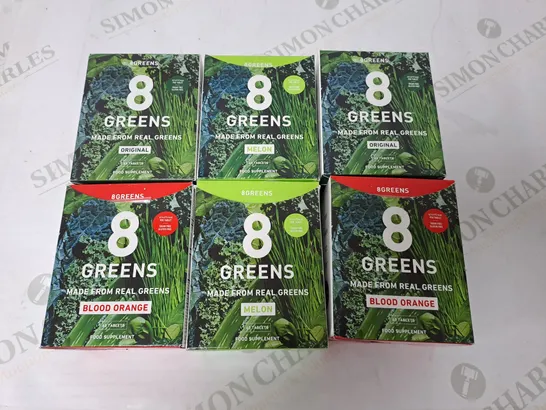 LOT OF 8 60 TABLET PACKS OF 8GREENS