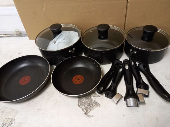 TEFAL ORIGINS STONE POTS AND PANS SET