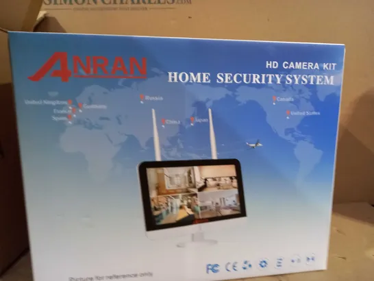 ANRAN HOME SECURITY SYSTEM HD CAMERA KIT 