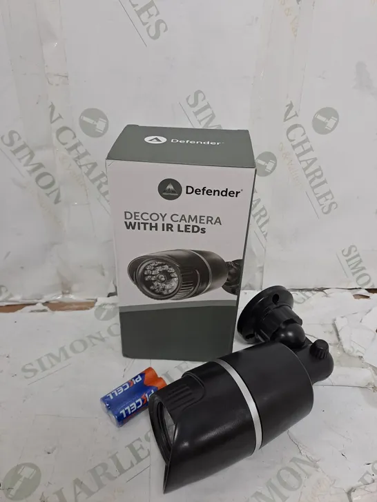 BOXED DEFENDER DECOY CAMERA WITH IR LED'S 