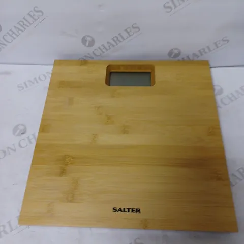 SALTER BAMBOO ELECTRONIC SCALE