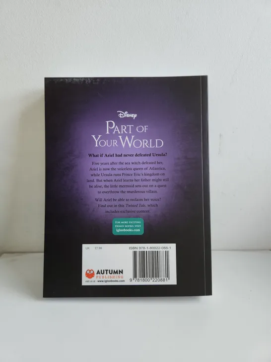 BOX OF 20 COPIES OF DISNEY'S PART OF YOUR WORLD - SPECIAL EDITION 