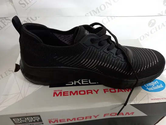 BOBS SPORT FROM SKECHERS  WITH MEMORY FOAM IN BLACK SIZE 6 