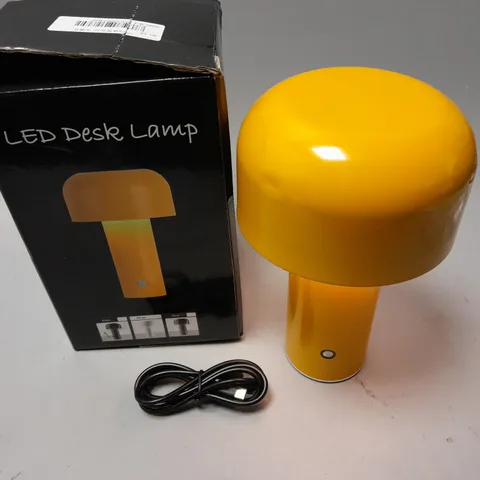 LED DESK LAMP - YELLOW
