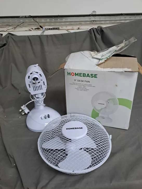 HOMEBASE 9" DESK FAN 