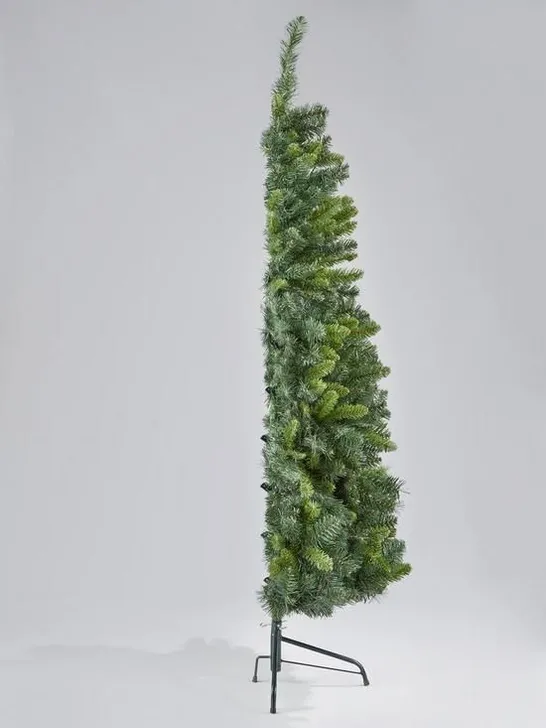 BOXED 6FT SPACE SAVING HALF TREE - COLLECTION ONLY RRP £49.99