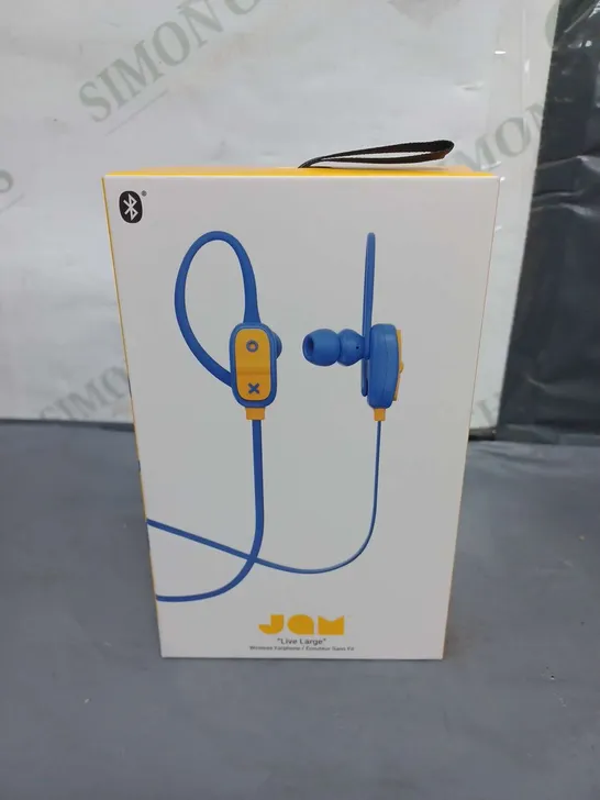 BOXED LOT OF 4 JAM WIRELESS EARPHONES