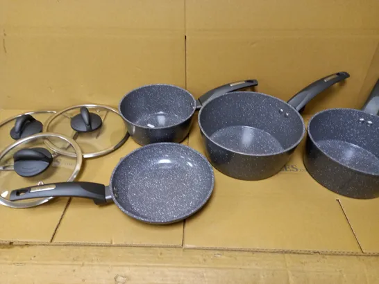 TOWER FRYING PAN AND SAUCEPAN SET