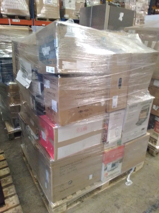 PALLET OF APPROXIMATELY 38 UNPROCESSED RAW RETURN HOUSEHOLD AND ELECTRICAL GOODS TO INCLUDE;