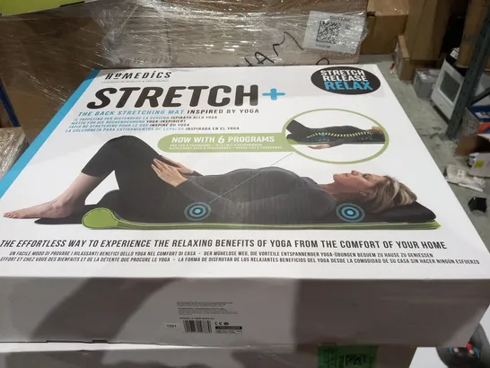 BOXED HOMEDICS STRETCH PLUS THE BACK STRETCHING MAT INSPIRED BY YOGA