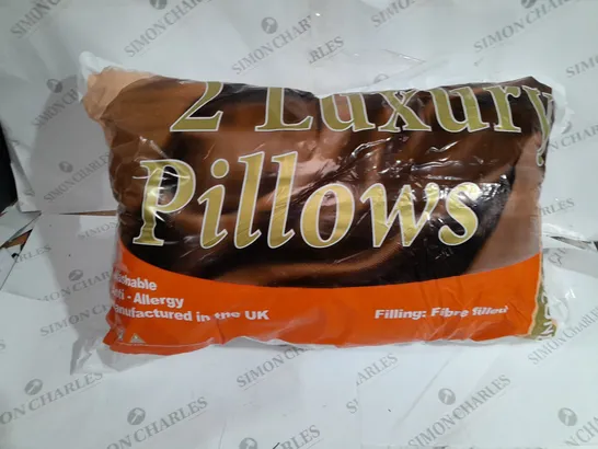 SEALED 2 LUXURY PILLOWS