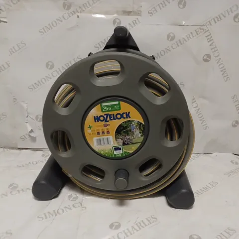 HOZELOCK COMPACT HOSE REEL WITH 25M HOSE