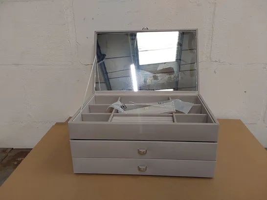 BOXED JEWELRY BOX WITH MIRROR (1 BOX)