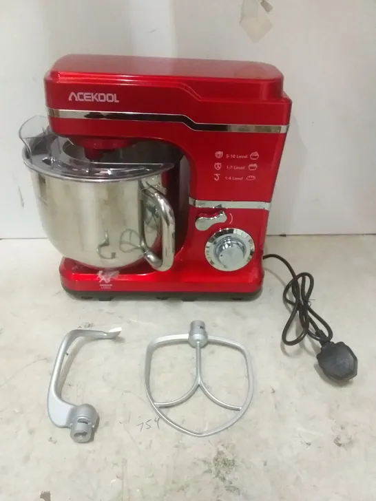 ACEKOOL ELECTRIC MIXER MC1 (RED )