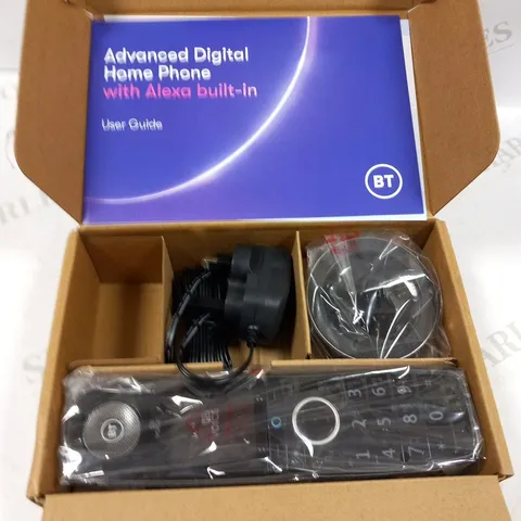 BOXED BT ADVANCED DIGITAL HOME PHONE ALEXA TYPE A 10806 