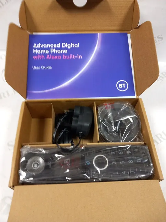 BOXED BT ADVANCED DIGITAL HOME PHONE ALEXA TYPE A 10806 