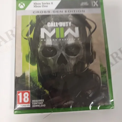 X BOX SERIES X XBOX ONE CROSS-GEN EDITION CALL OF DUTY MODERN WARFARE